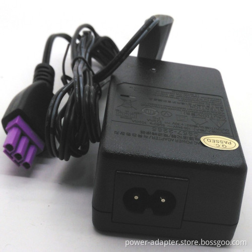 Power supply AC Adapter for HP 32V 1560ma Printer W/Cord Purple 0957-2105 0957-2259 0957-2271